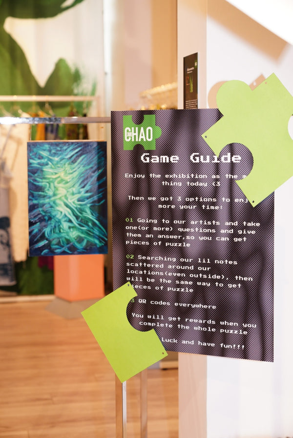 「CHAO MAP」THE ART EXHIBITION GAME