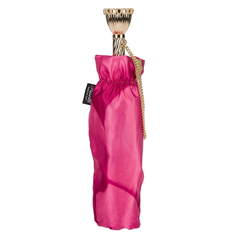 Pink Dahlia Folding Umbrella - PASOTTI